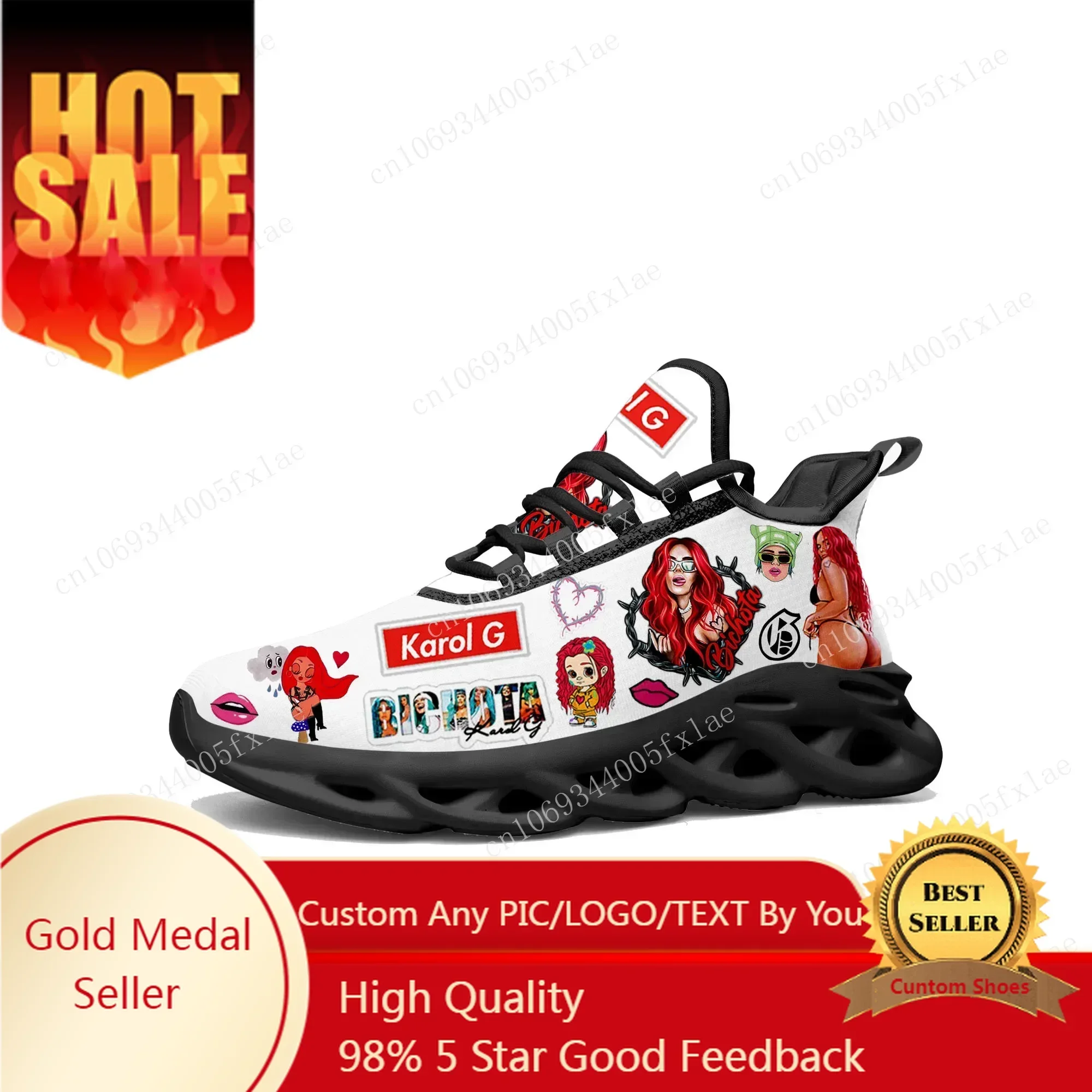 Mesh Sneaker Women - Karol G Bichota Flats Sneakers Mens