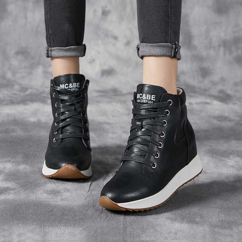 7CM Genuine Leather Women Ankl - огляд і ціна Mesh Sneaker Women