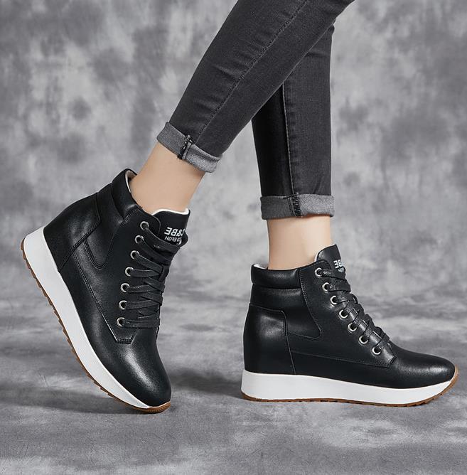 7CM Genuine Leather Women Ankl - огляд і ціна Mesh Sneaker Women