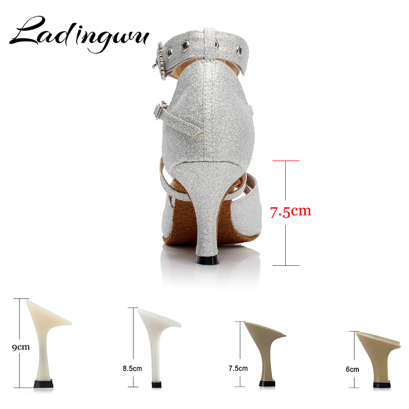Ladingwu Latin Dance Shoes Gli - огляд і ціна Women'S Shoes Z