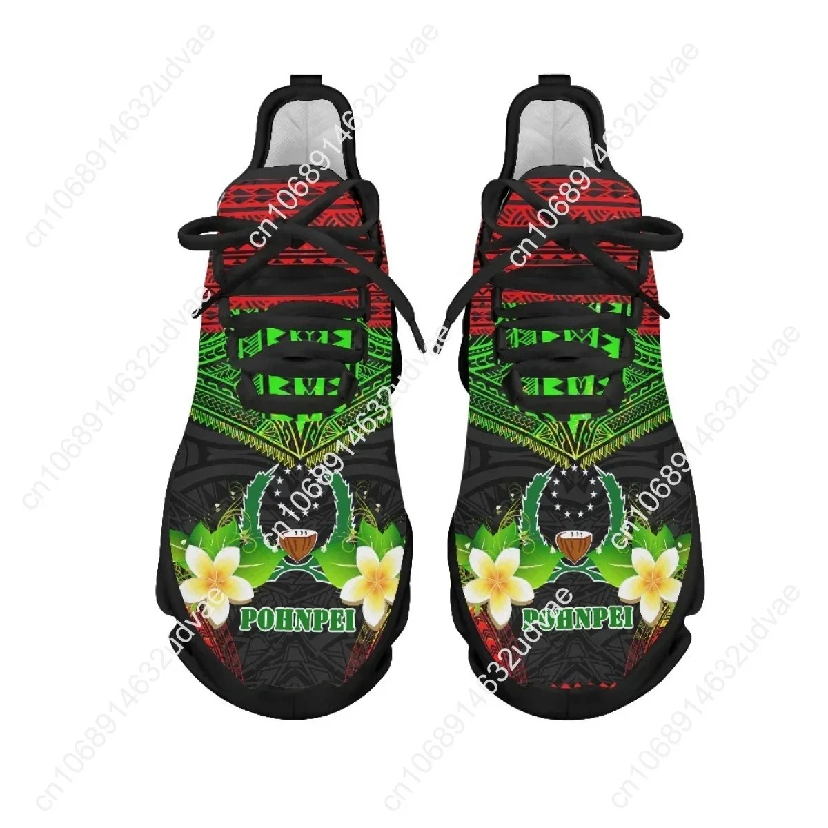 Polynesian Pohnpei Plumeria De - огляд і ціна Mesh Sneaker Women