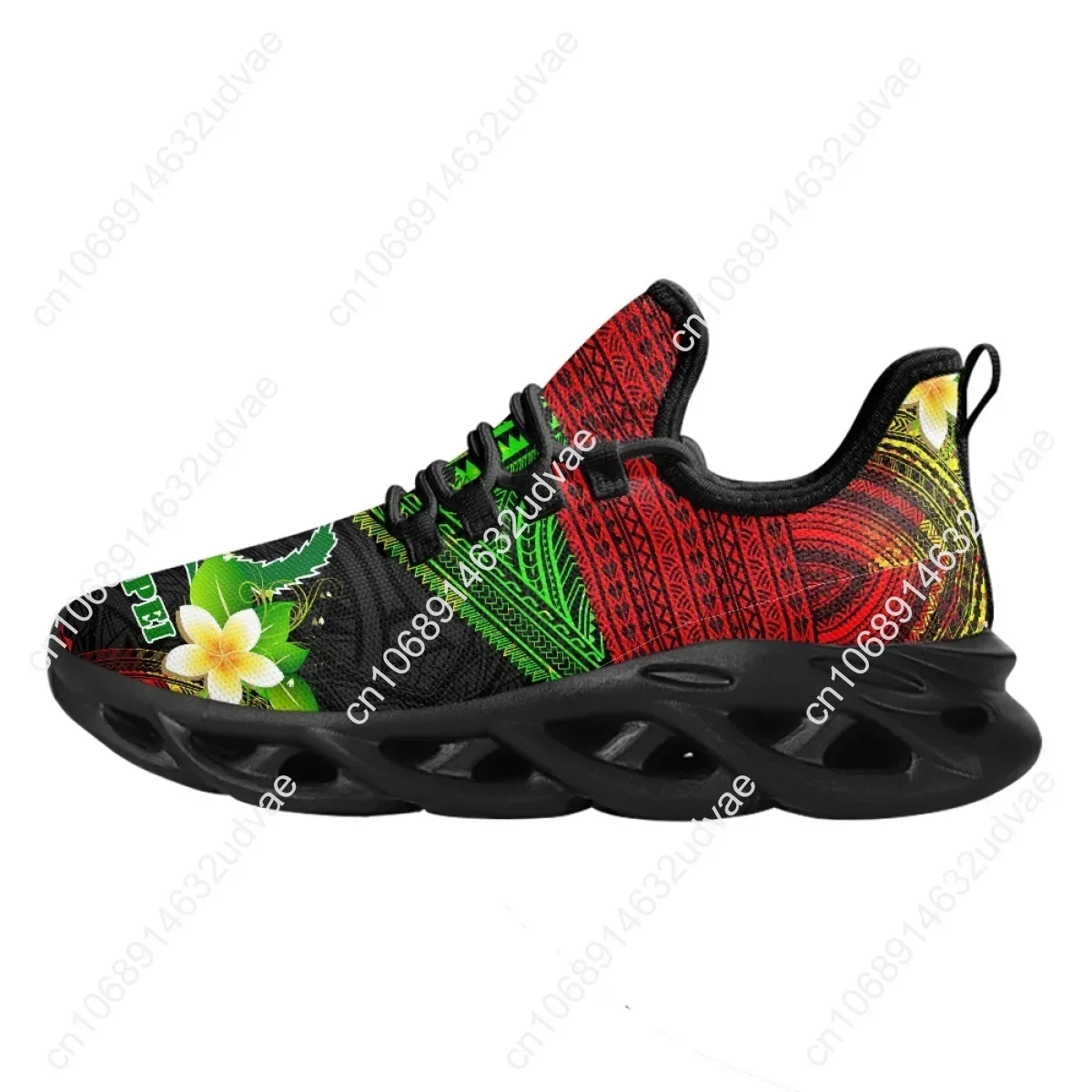 Polynesian Pohnpei Plumeria De - огляд і ціна Mesh Sneaker Women