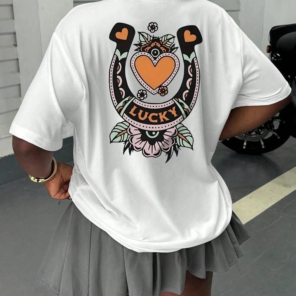 Lucky Shirt Good Luck Tee Vint - огляд і ціна Women'S Shoes In The 90S