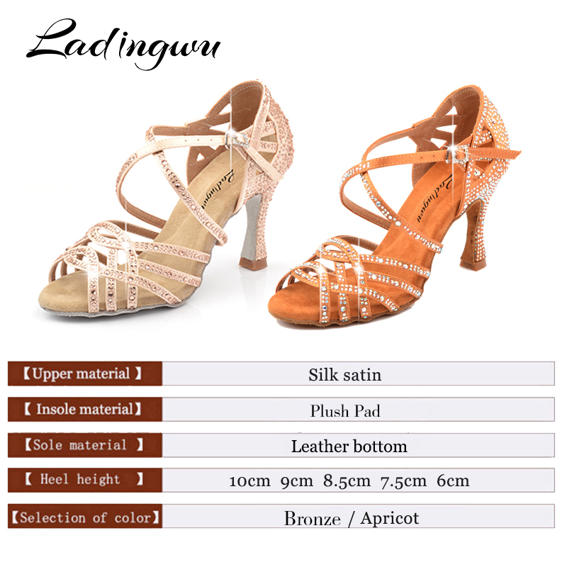 Ladingwu Silk Satin Apricot An - огляд і ціна Women'S Shoes Z