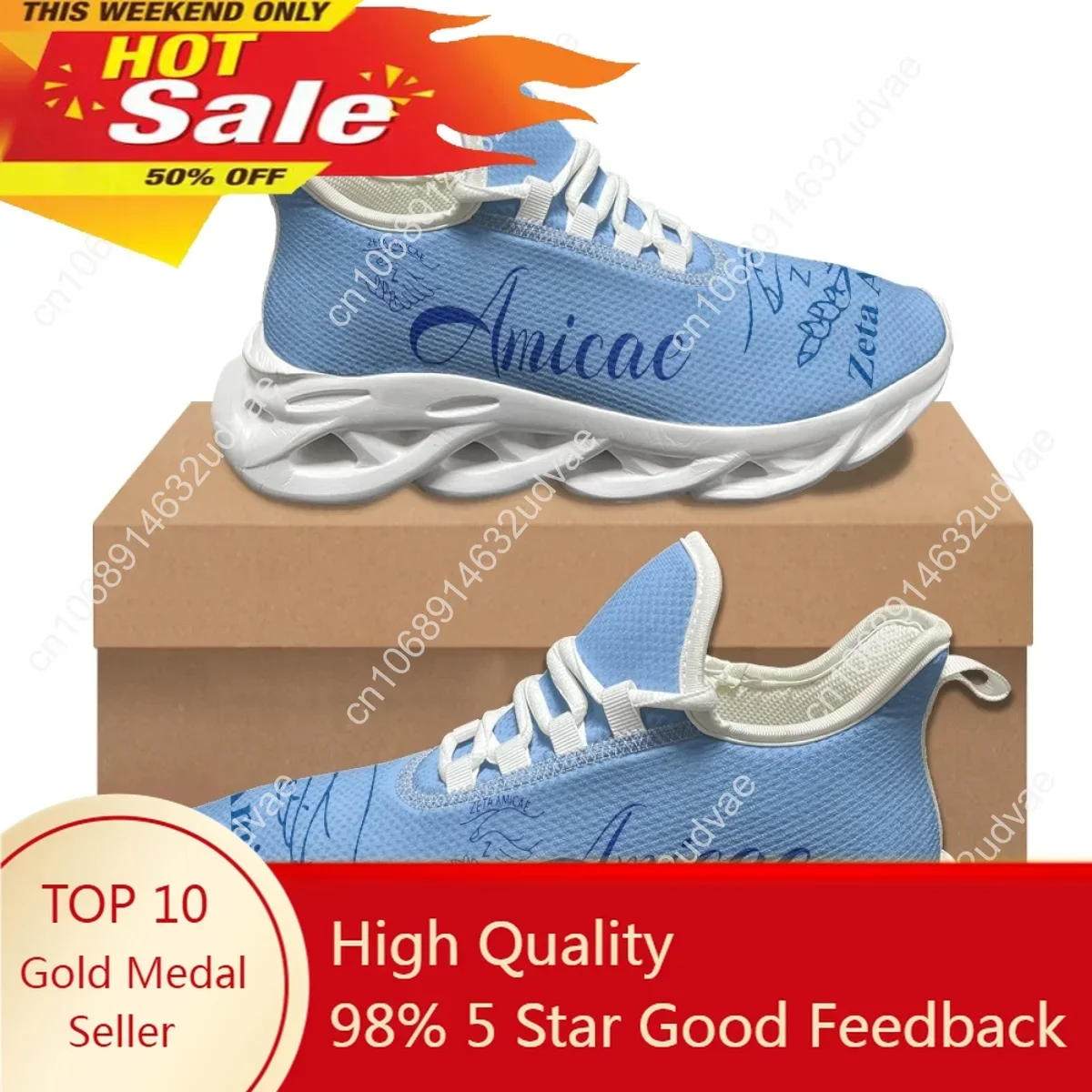 Zeta Amicae New Trend 3D Print - огляд і ціна Mesh Sneaker Women