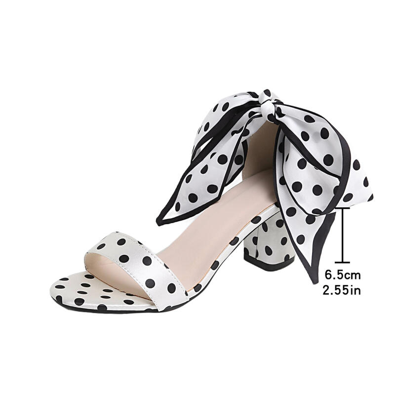 Vintage Black White Polka Dots - огляд і ціна Women'S Shoes In The 90S