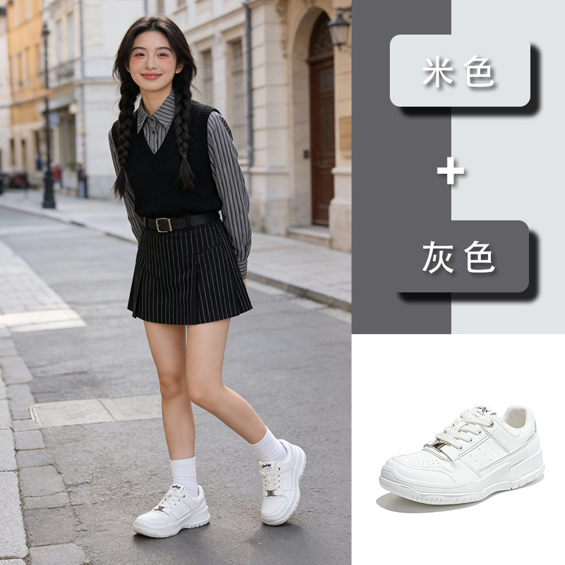 Leather Little White Shoes Spr - огляд і ціна Mesh Sneaker Women