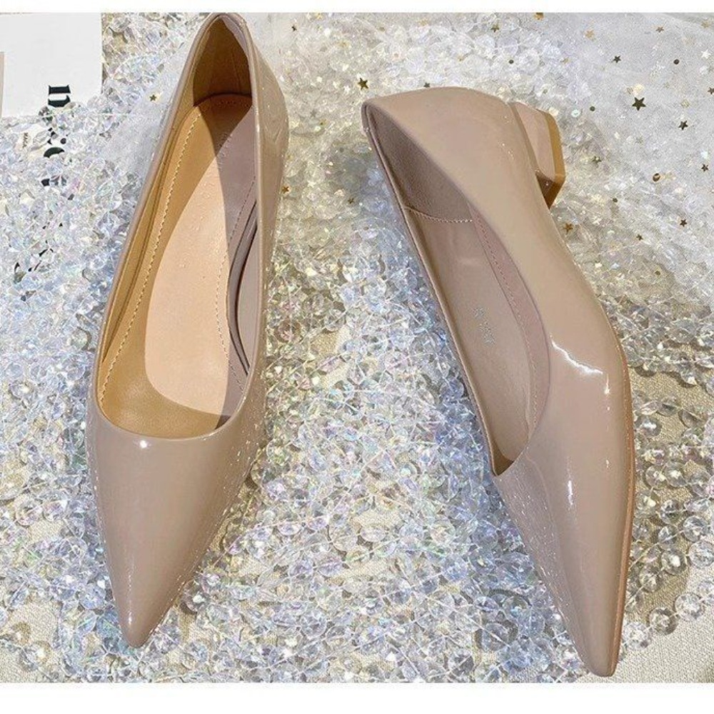 French style patent leather po - огляд і ціна Pointed Toe Flat
