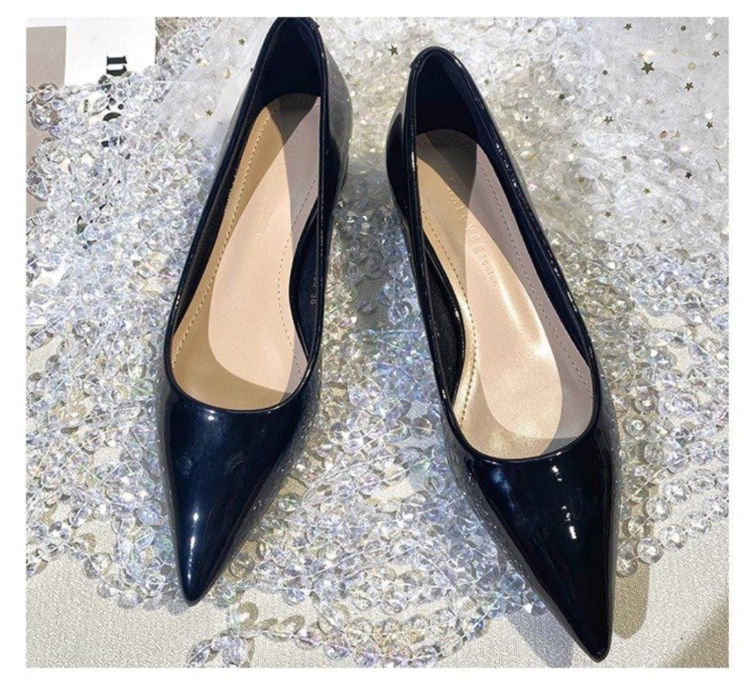 French style patent leather po - огляд і ціна Pointed Toe Flat