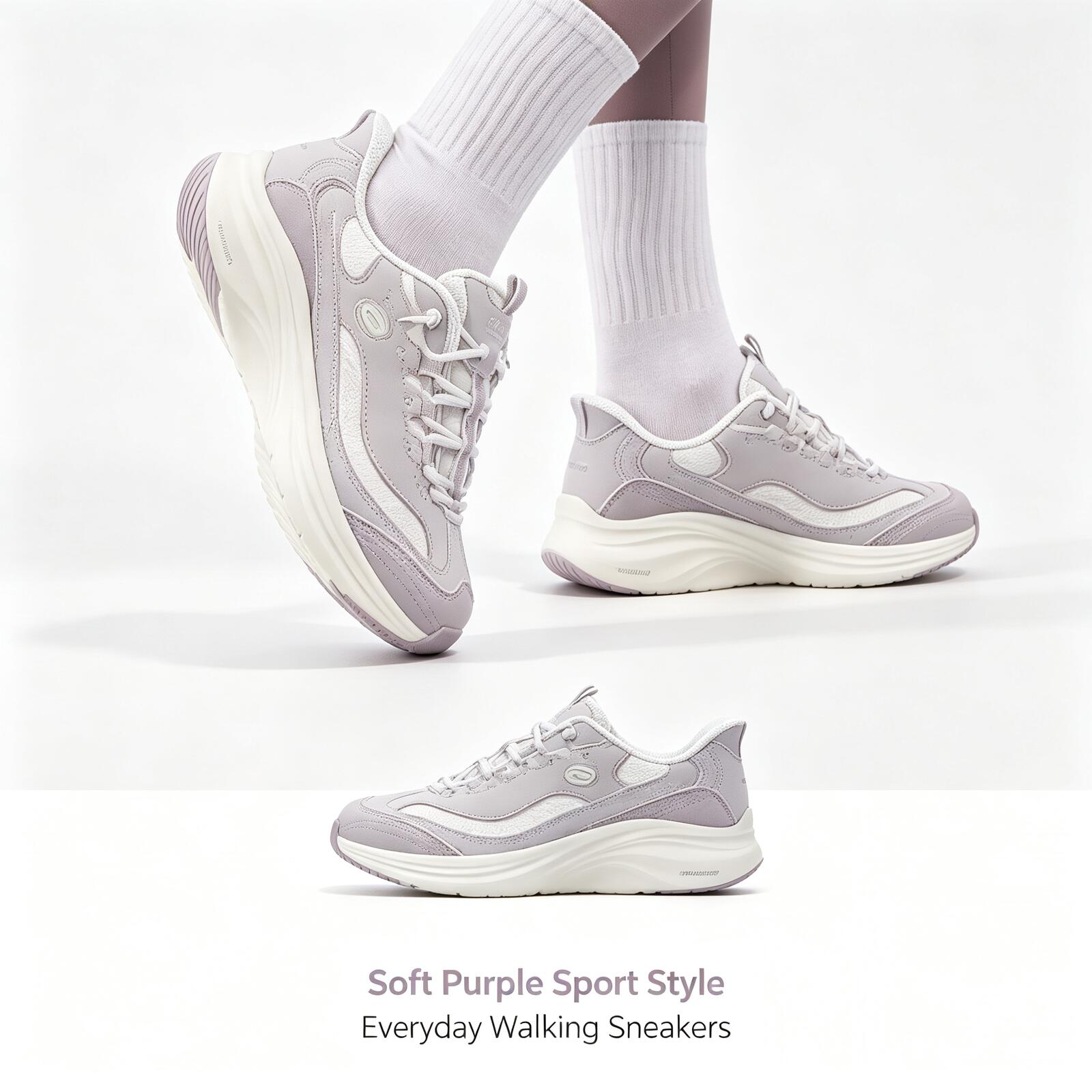 Skechers Women Lavender Memory - огляд і ціна Women Shoes Skechers
